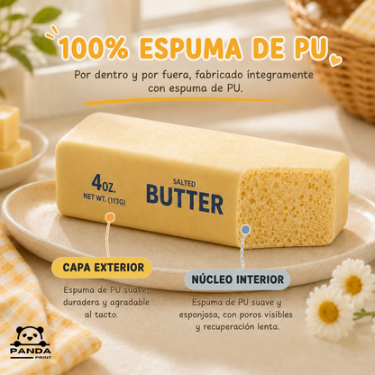 Squishy Butter Manteca Antiestrés Viral 14cm