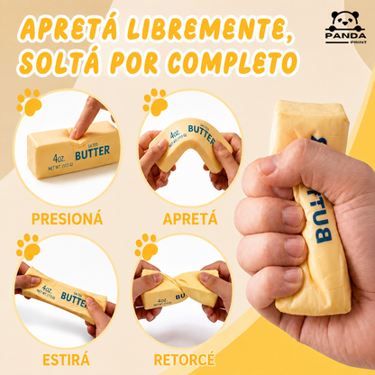 Squishy Butter Manteca Antiestrés Viral 14cm