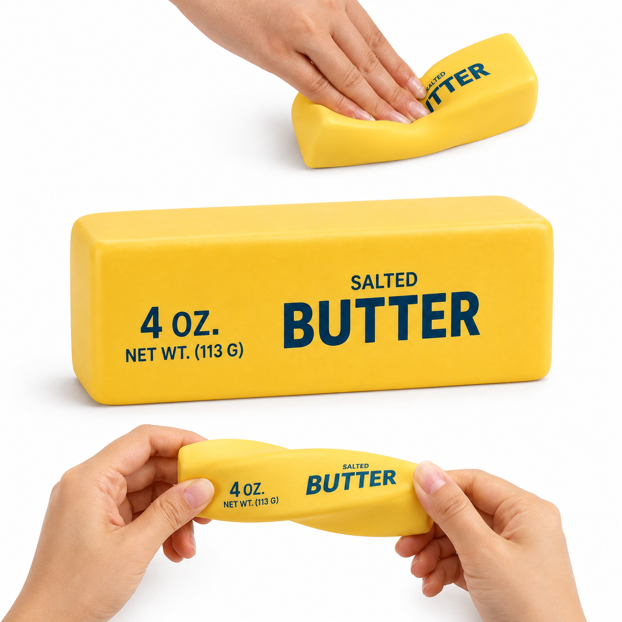 Squishy Butter Manteca Antiestrés Viral 14cm